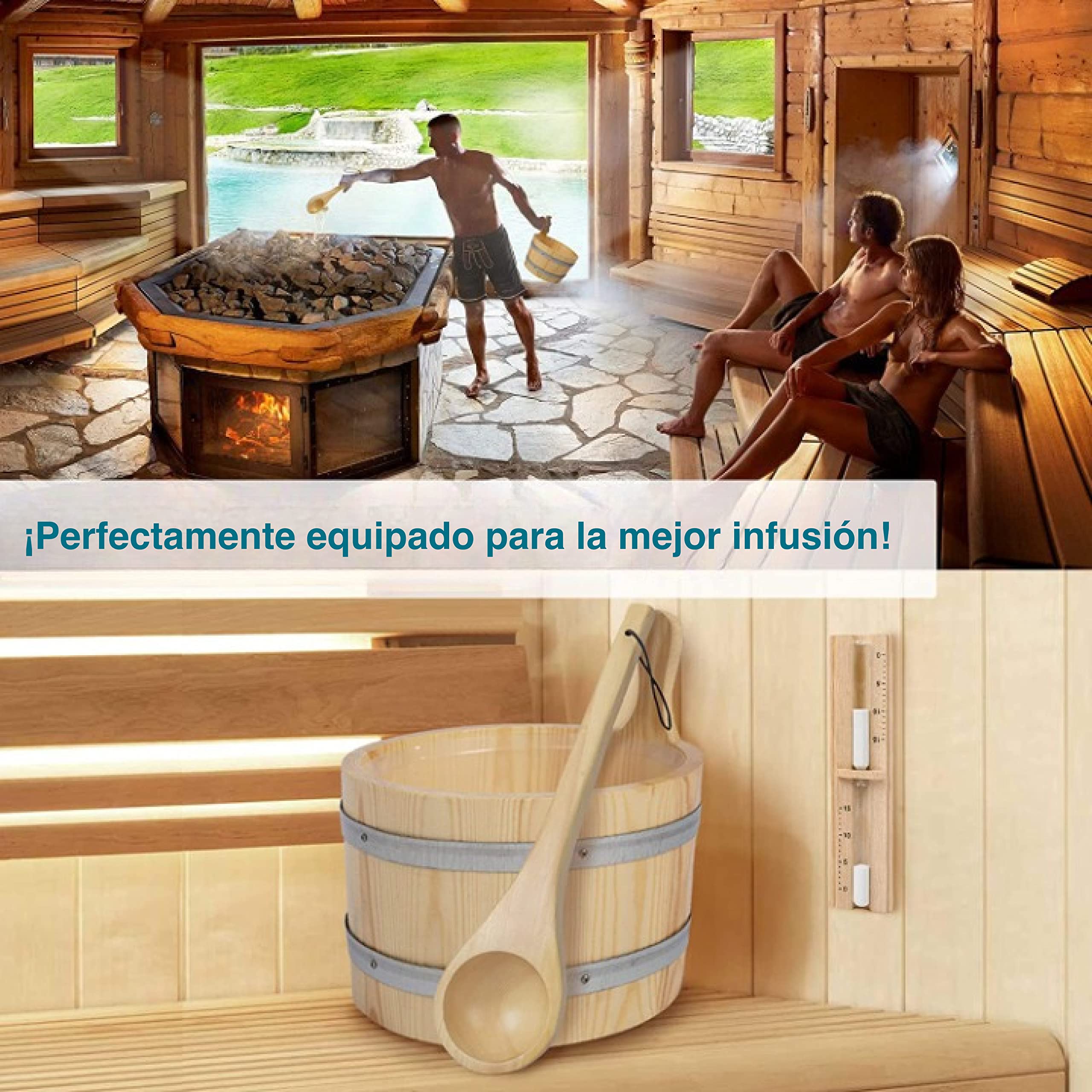 Sauna Bucket, Cubo Sauna