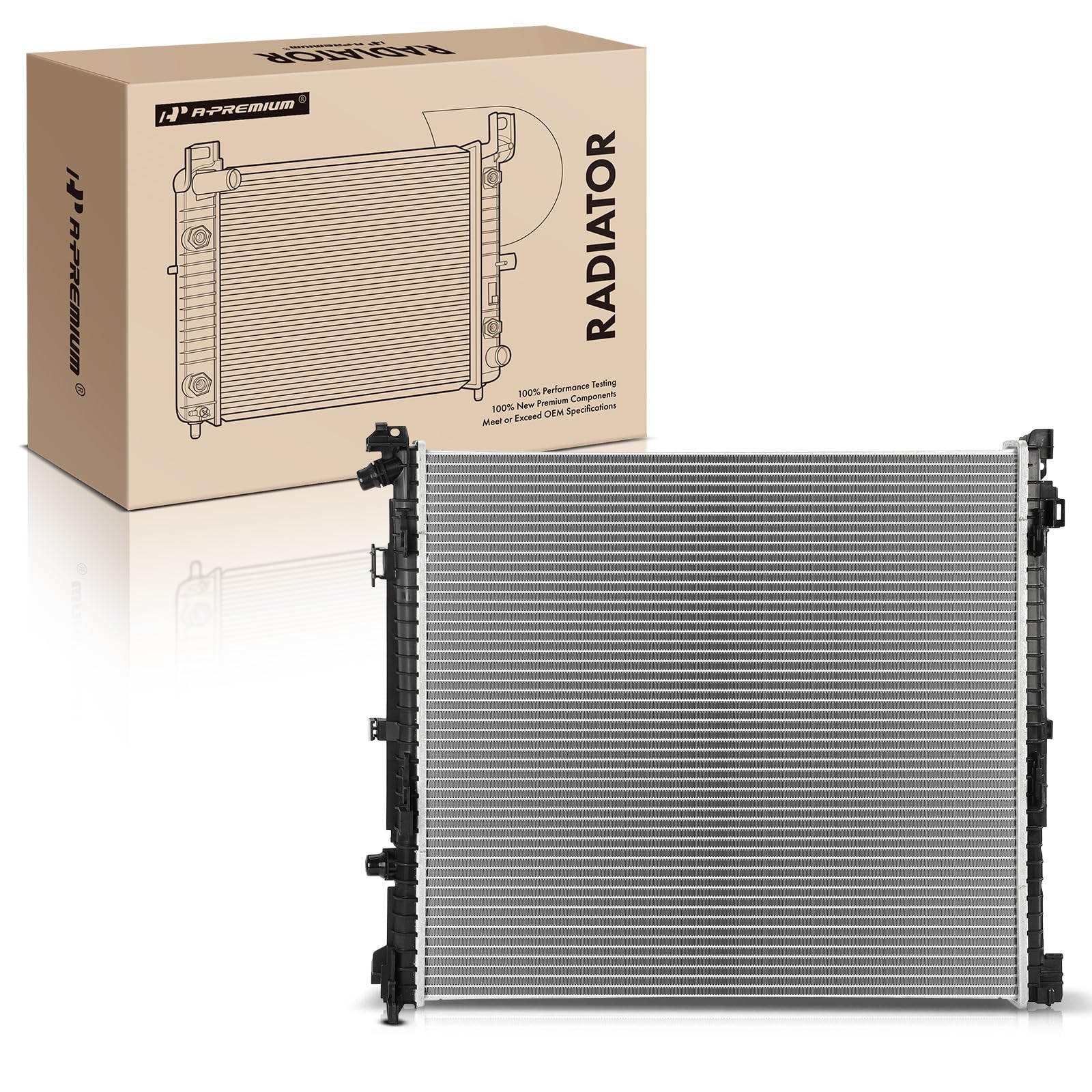 Amazon.com: A-Premium Engine Coolant Radiator Assembly Compatible 