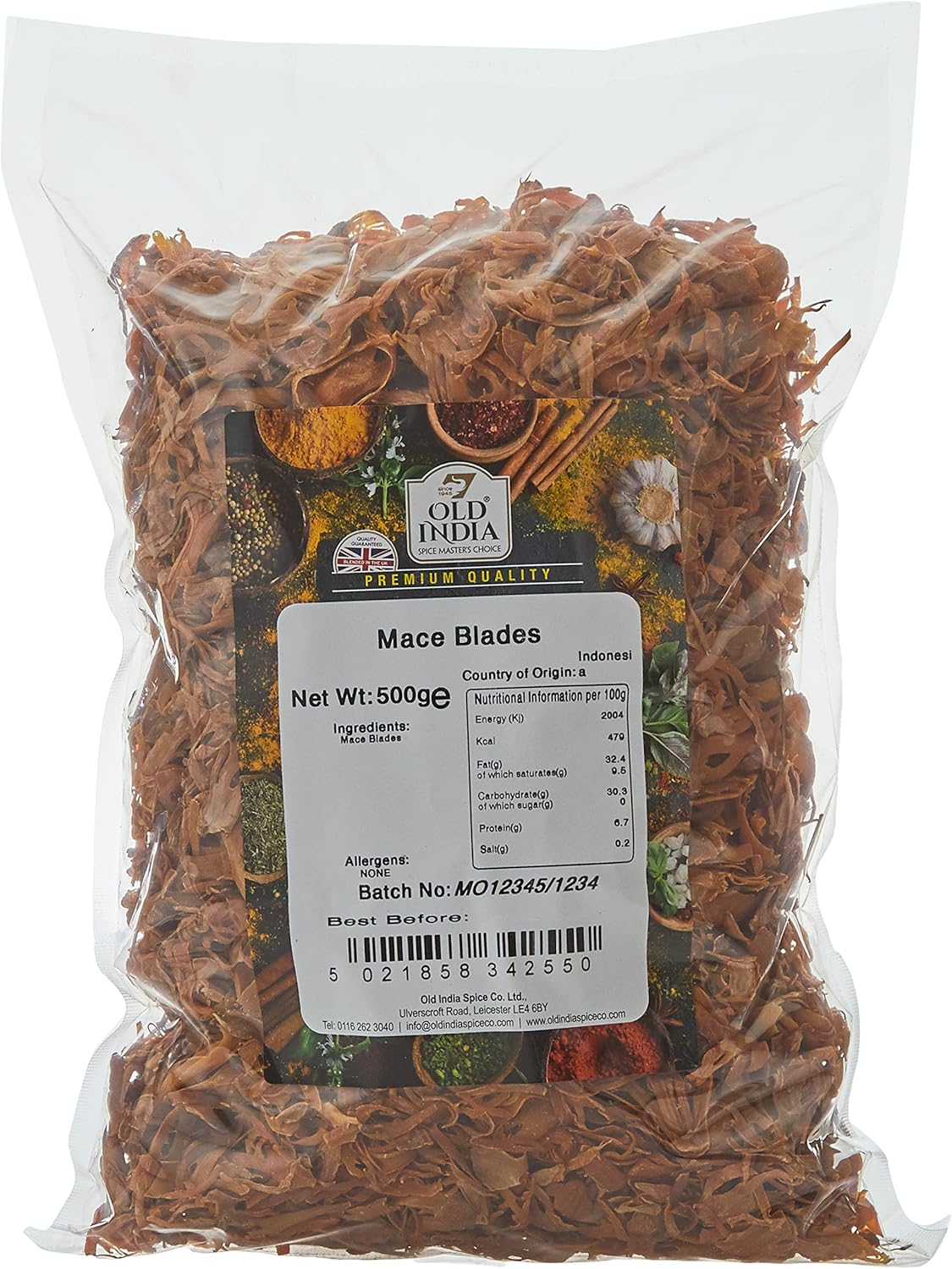 Old India Mace Blades 500g Amazon.co.uk Grocery