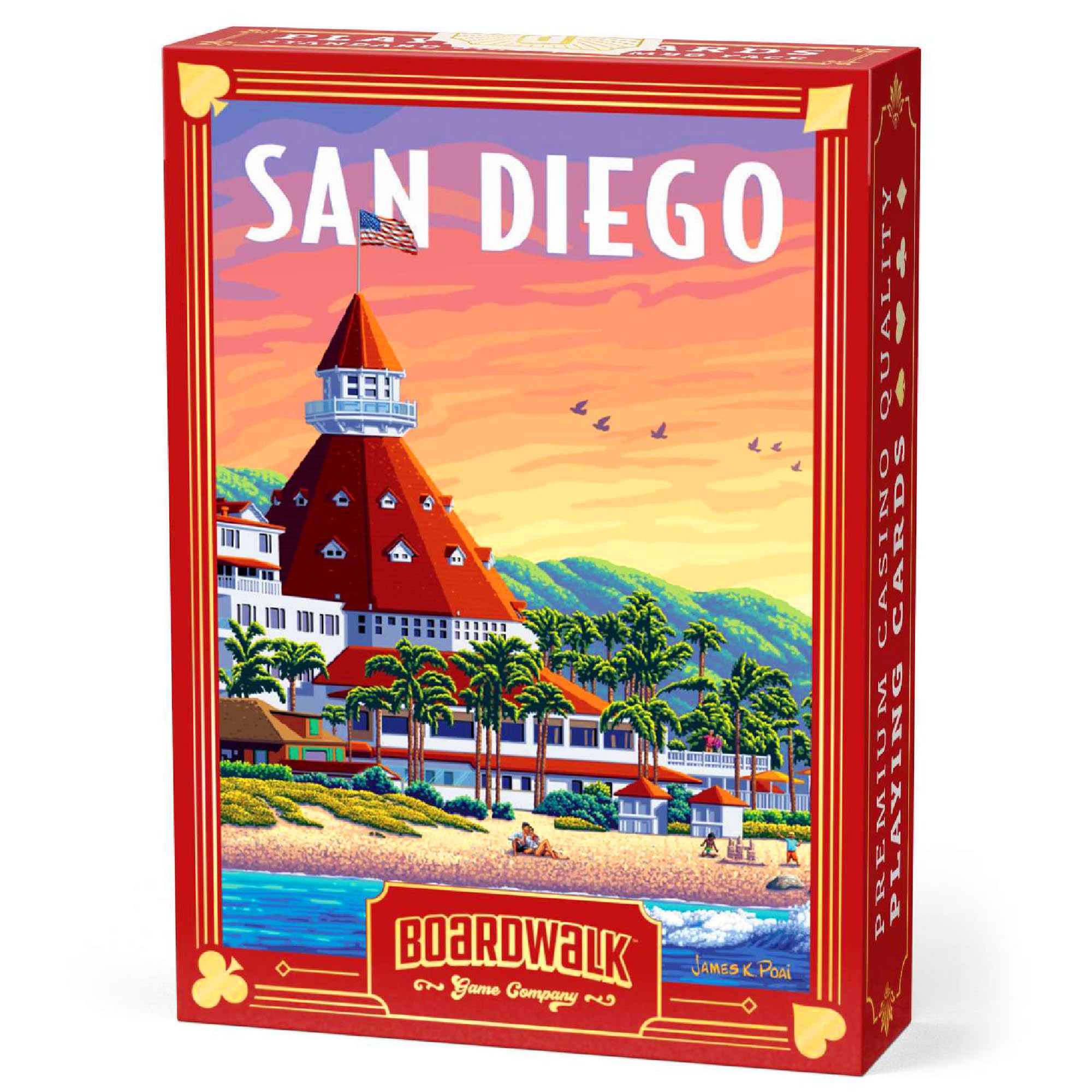 Boardwalk Game Company Playing Cards, San Diego