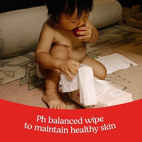 Miniatura 7 de Huggies Skin Essentials Toallitas para bebé, hipoalergénicas, 99% de agua, 6 paquetes con tapa abatible (336 toallitas en total)
