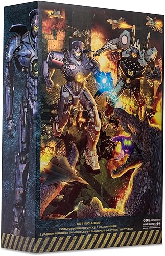 Miniatura 12 de McFarlane Toys - Paquete de inicio Pacific Rim con cómic, etiqueta dorada, exclusivo de Tienda