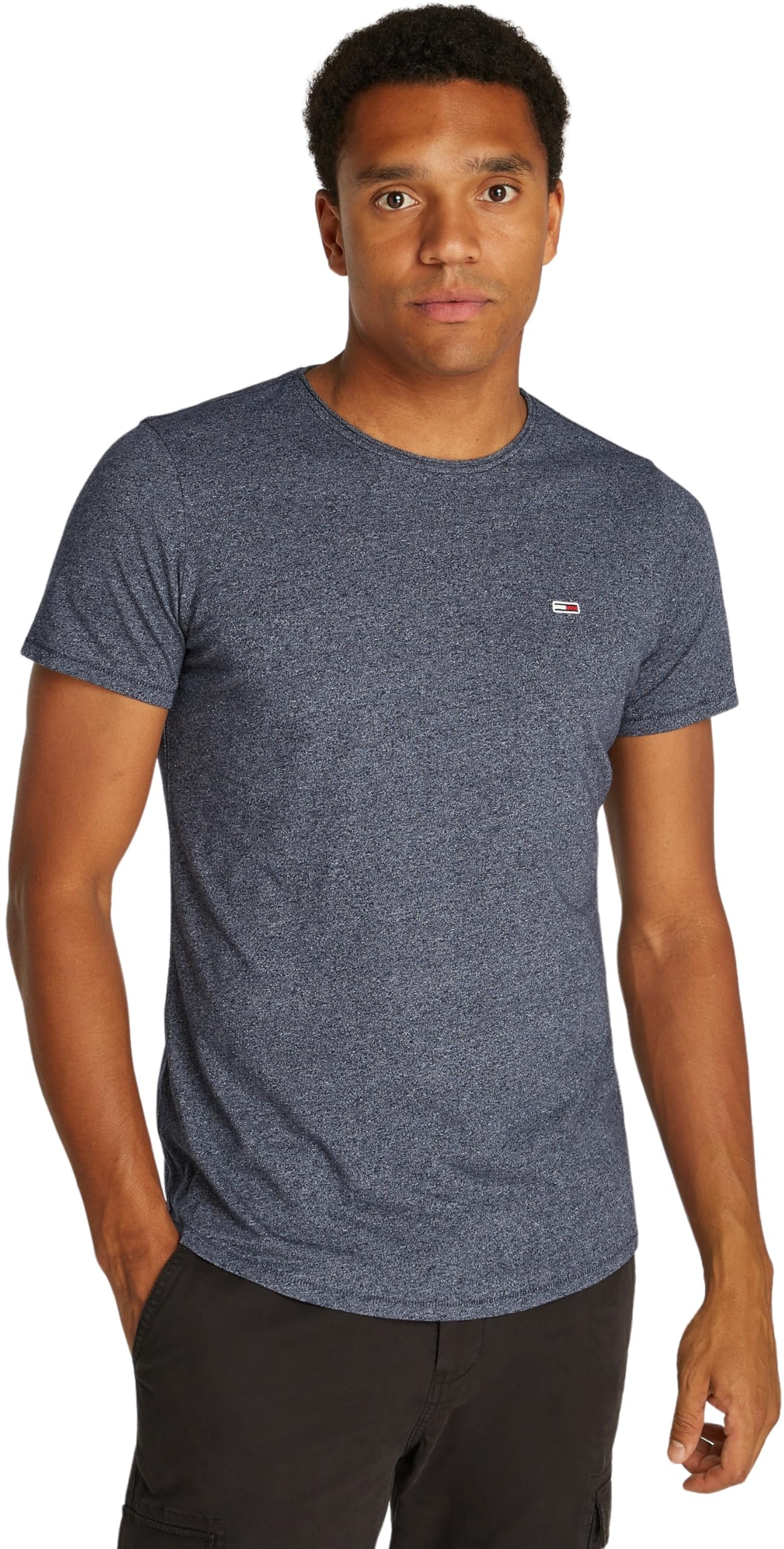 Tommy Jeans Men TJM XSLIM 2PACK JASPE DM0DM19711 Green (Fatigue Green / Dark Night Navy) S