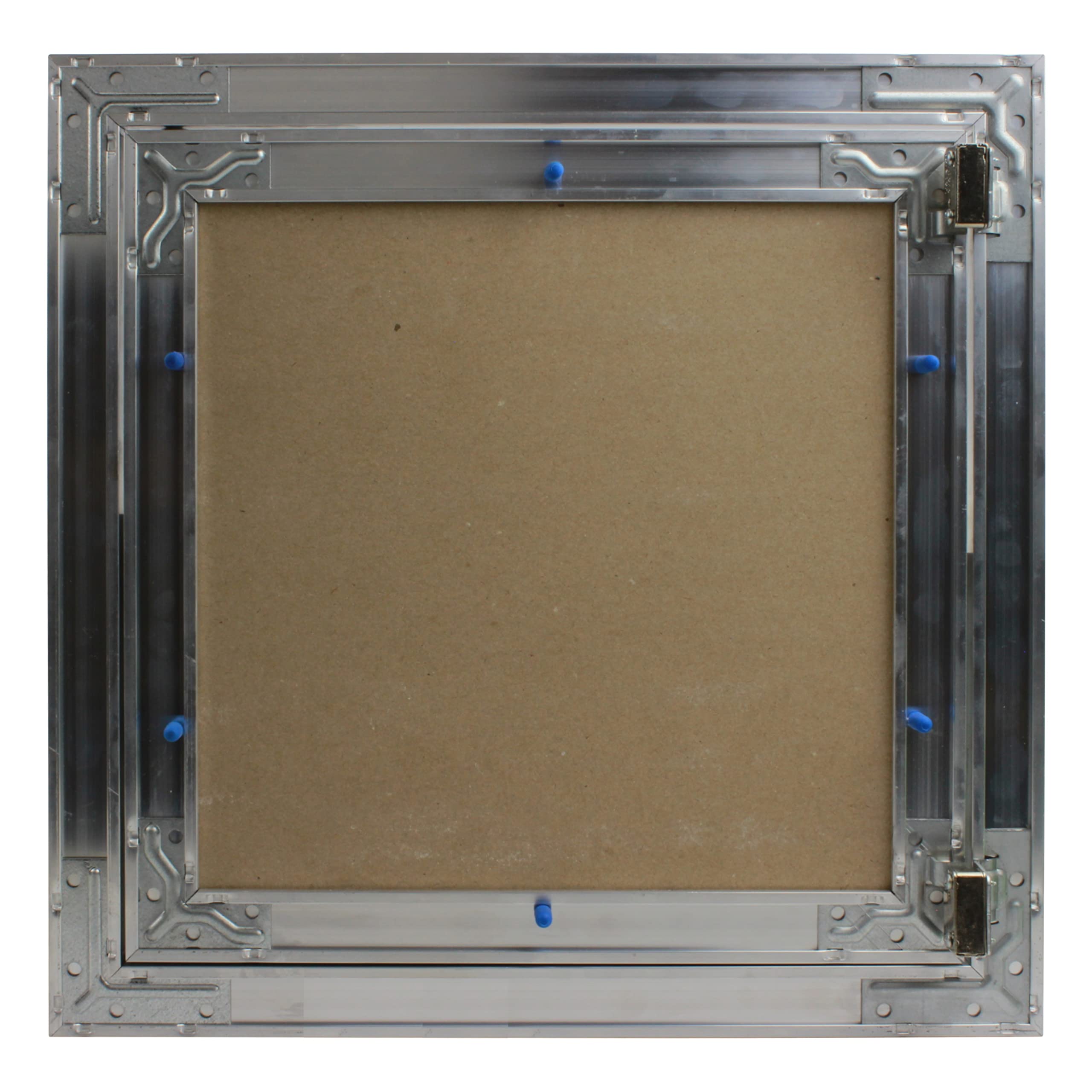 Revisionsklappe 400 x 400 mm Gipskarton Feuchtraum Inspektionsklappe GK-Einlage Aluminium - VONLIS® 40 x 40 cm