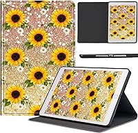 Vista 67 de Funda para Samsung Galaxy Tab S10 Lite / S10 FE / S9 FE 10.9 pulgadas, delgada de piel sintética con soporte de múltiples ángulos y función