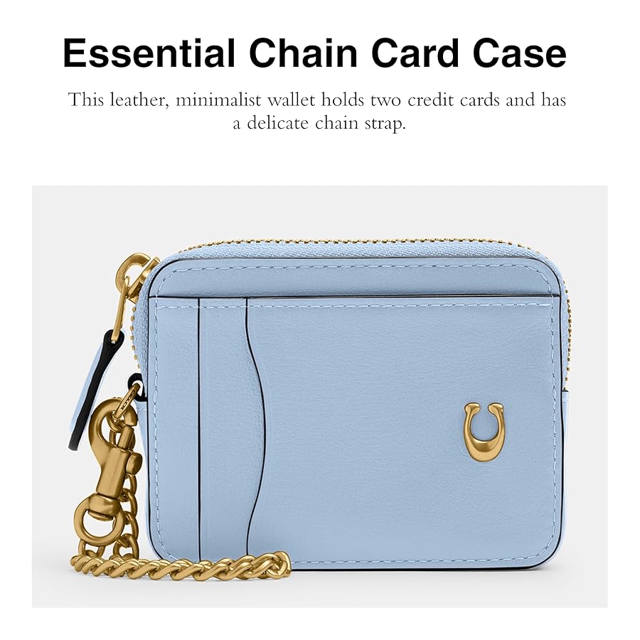 ★Coach★ Essential Chain Card Case COACH® | Essential Chain Card Case