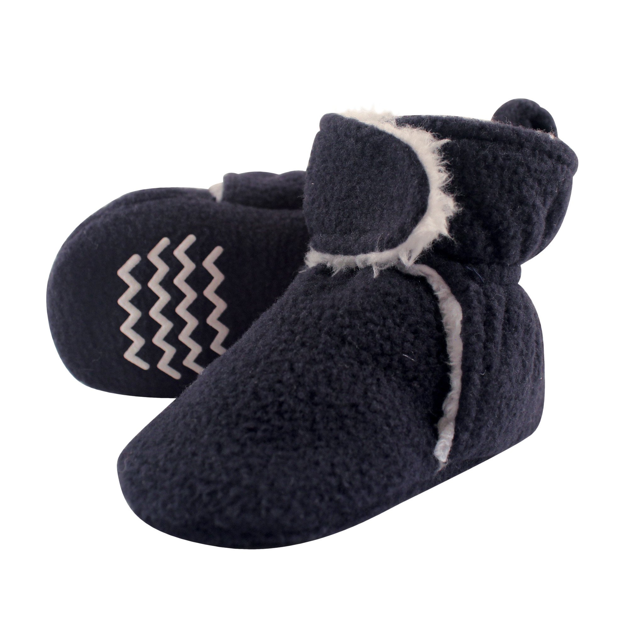 Unisex Baby Cozy Fleece and Faux Sherpa Booties