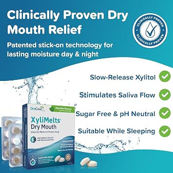 Xylimelts for Dry Mouth-M Size 40ct