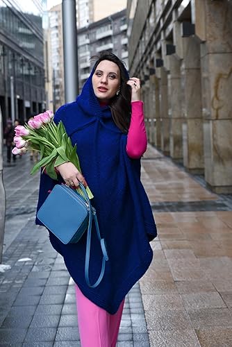 Miniatura 6 de Estako Megastar - Hilo de lana 75% acrílico, 25% lana, suave, grueso y voluminoso, peso #5 para ganchillo y tejer, 3.52 onzas (3.53 oz), 120 años