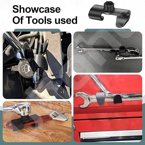 Miniatura 7 de Paquete de 2 adaptadores extensores universales para llave hexagonal de 12 pulgada o 0.827 in, las tuercas y pernos difíciles se quitan más