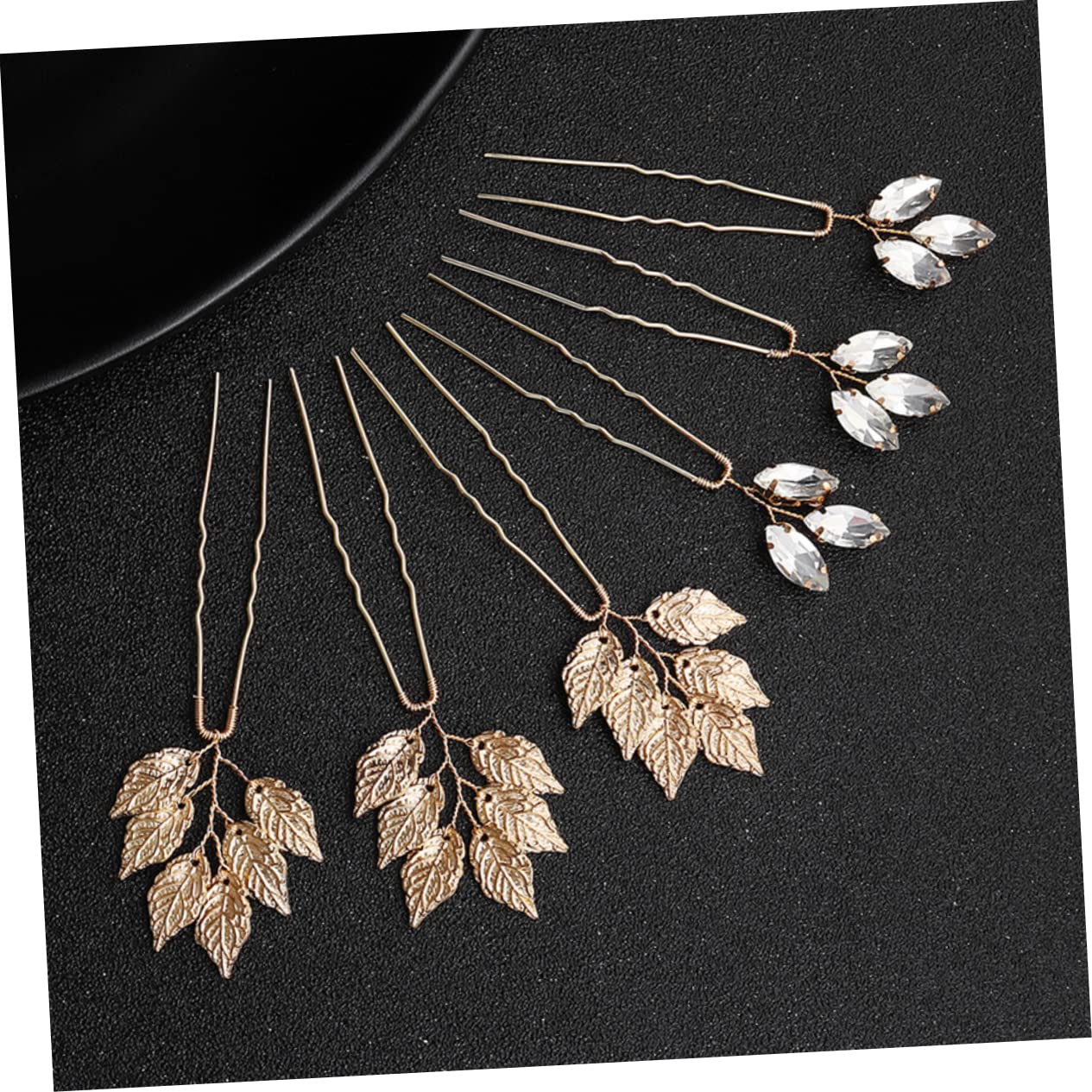 FRCOLOR 6packungen Elegante Braut Haarnadeln Mit Strass Legierung Updo Haarspangen Hochzeits Haarschmuck Für Damen Und Mädchen Für Besondere Anlässe