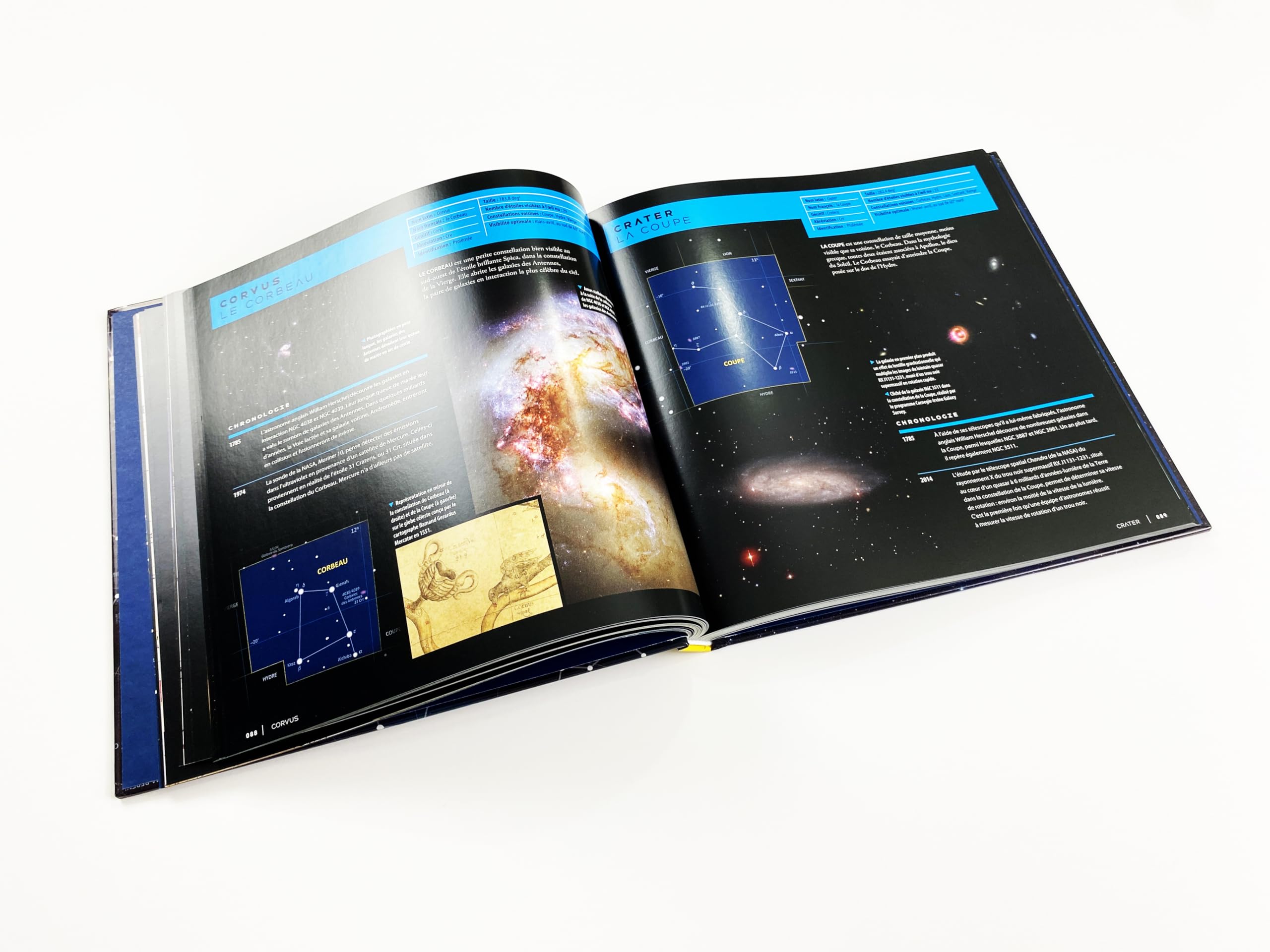 Constellations - L'Histoire de l'Espace à travers les 88 motifs étoilés connus du ciel nocturne