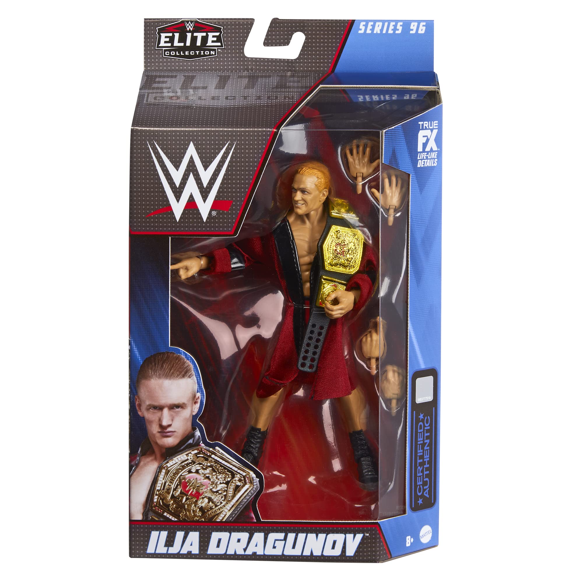 Amazon.co.jp: Ilja Dragunov - WWE Elite 96 トイレスリング