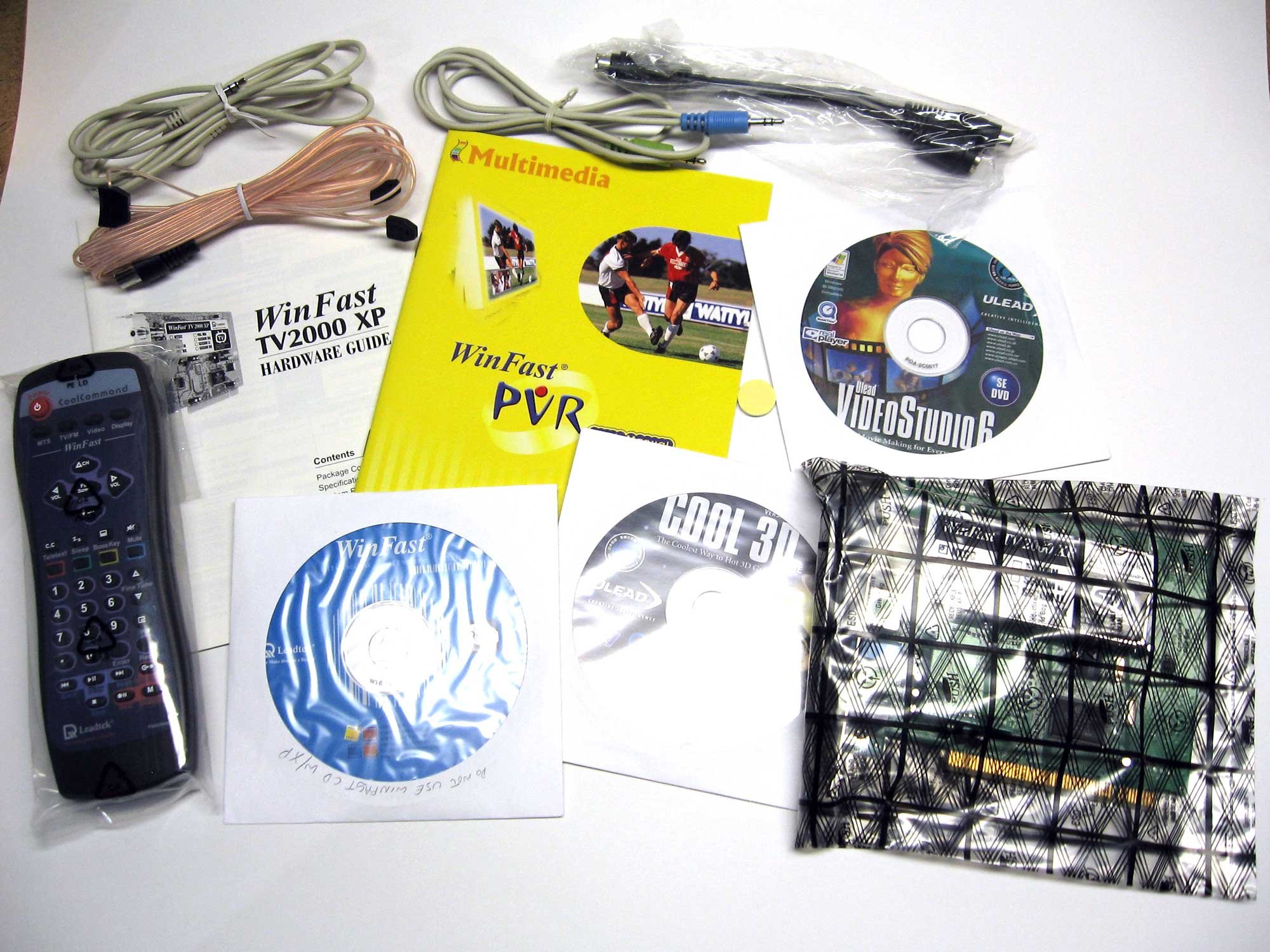 WinFast TV2000 XP Deluxe パソコン TVキャプチャー