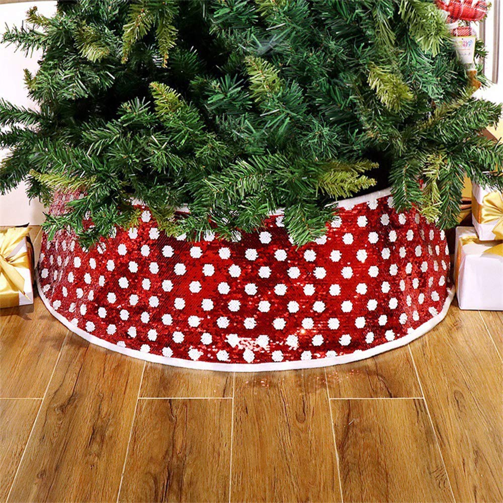 SUMDGE Life Christmas Tree Collar, 30Inch Diameter Base Christmas Tree
