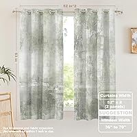 Vista 676 de Cenefas de cocina modernas con patrón de cobre marrón dorado para ventanas, cenefas opacas abstractas de marcas de arañazos y cortinas opacas