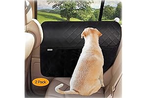2PCS Car Door Protector for Dogs: Secure and Convenient Pet Travel