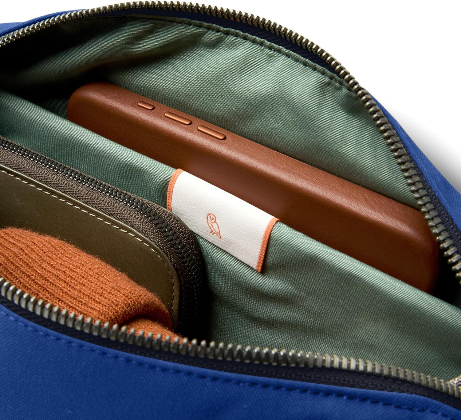 Bellroy Classic Sling (everyday 5 liter minimalist crossbody bag with internal organization, adjustable crossbody strap, and auto-compression system) - Indigo