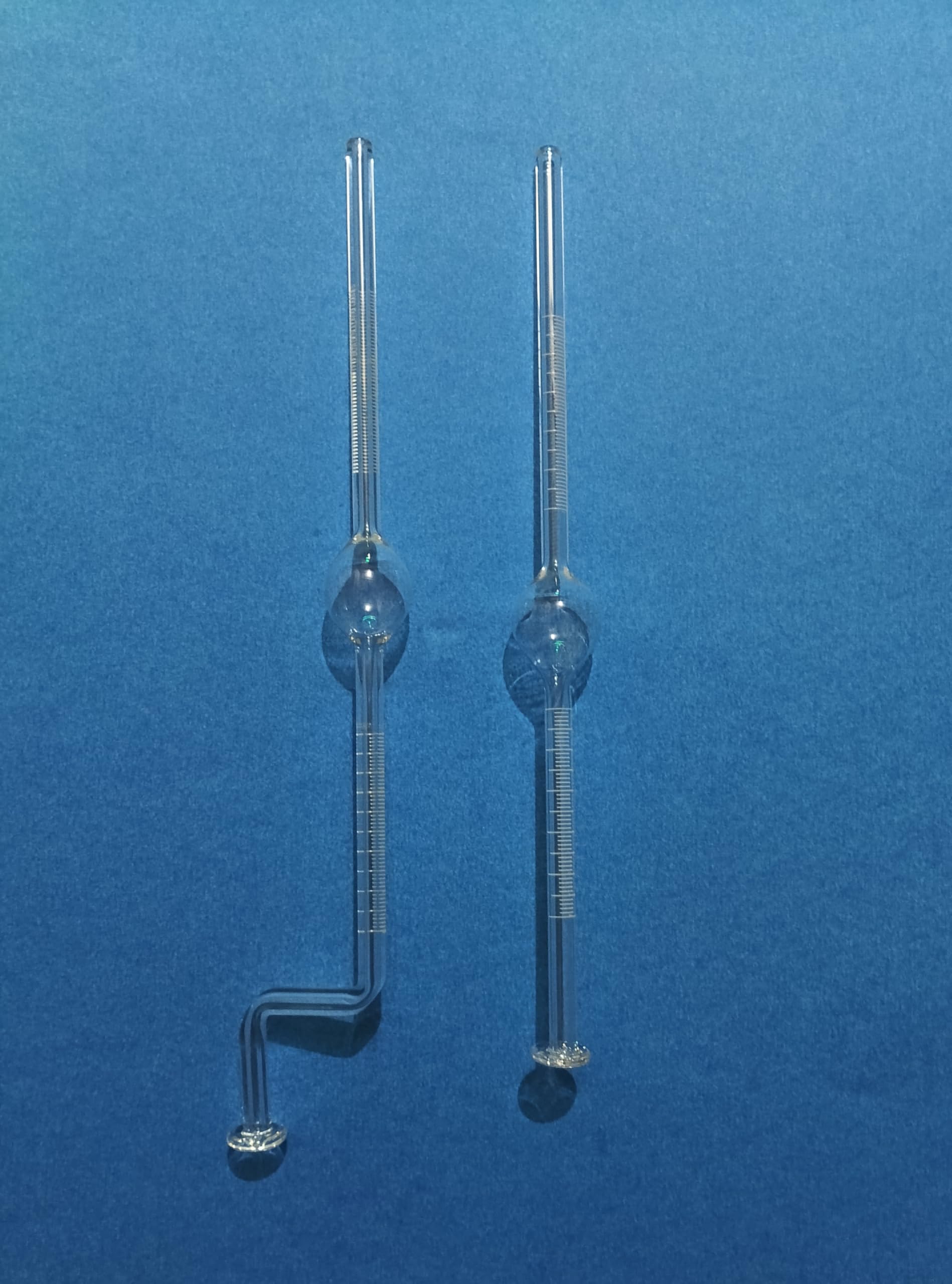 Stalgmometer Borosilicate Glass straight 1pc and Stalgmometer with bend 1pc,Set of 2-picture-17
