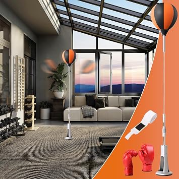 Reflex Punching Bag Indoor Punching Bag for Adults