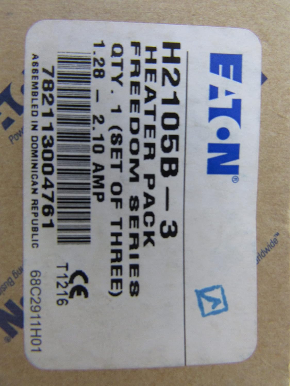 H2105B-3 heater pack