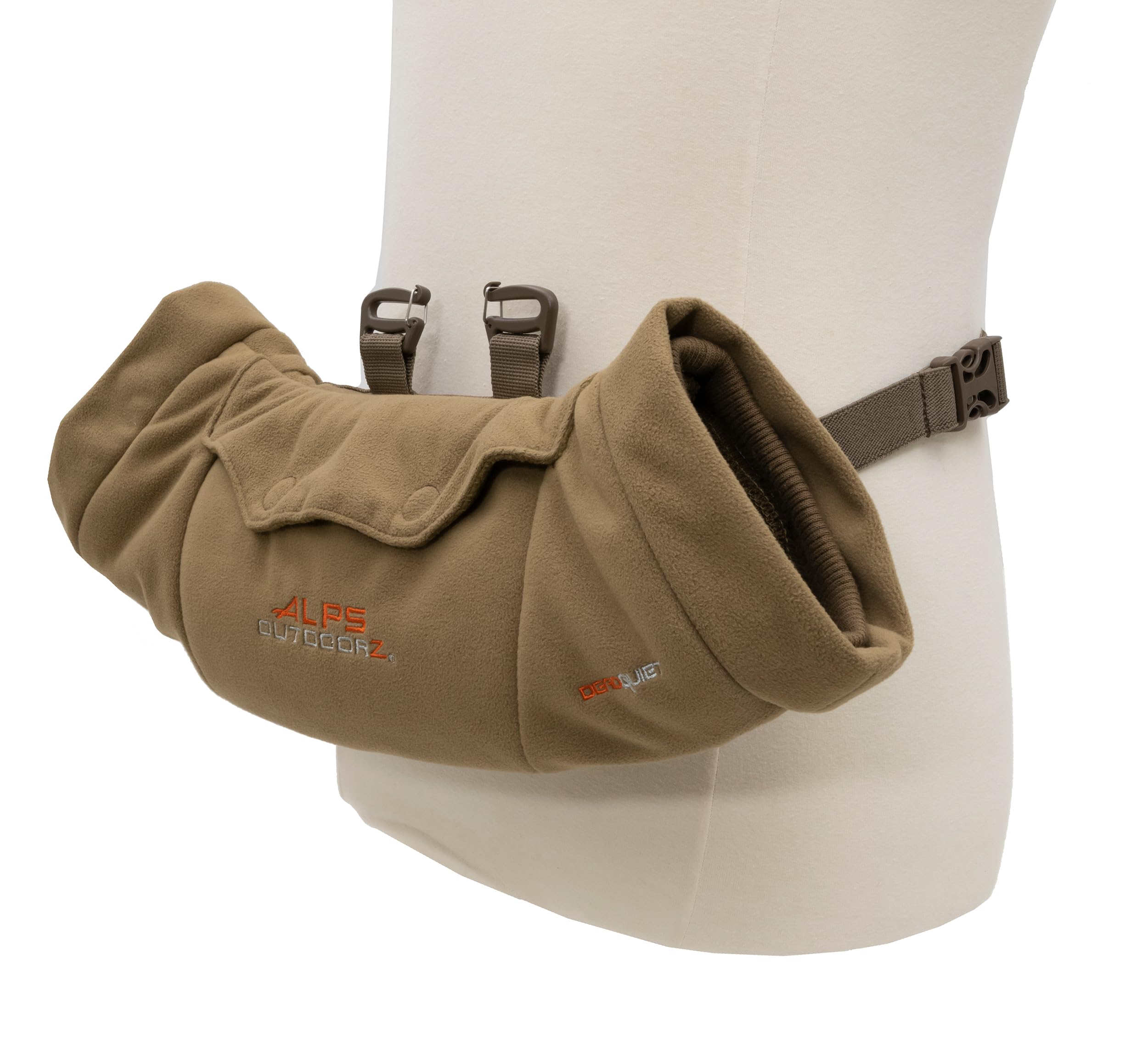 ALPS OutdoorZ Ember Hand Warmer, Waterproof Fleece Fabric in Brown, Convenient Valuables Pocket