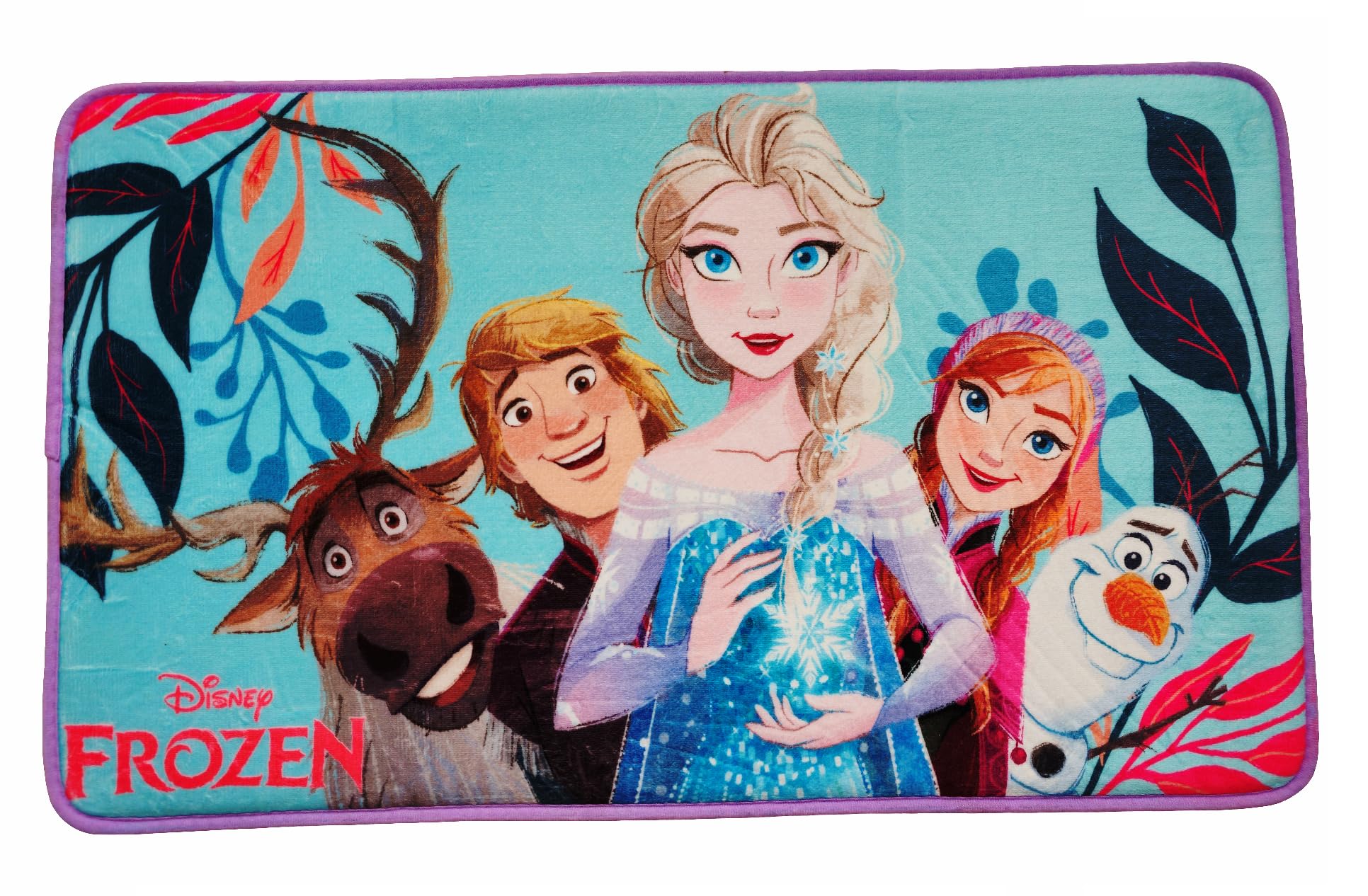 ILS I LOVE SHOPPING Tappeto decorativo per la cameretta dei bambini, antiscivolo, morbido e soffice - Spessore 2cm (Frozen)