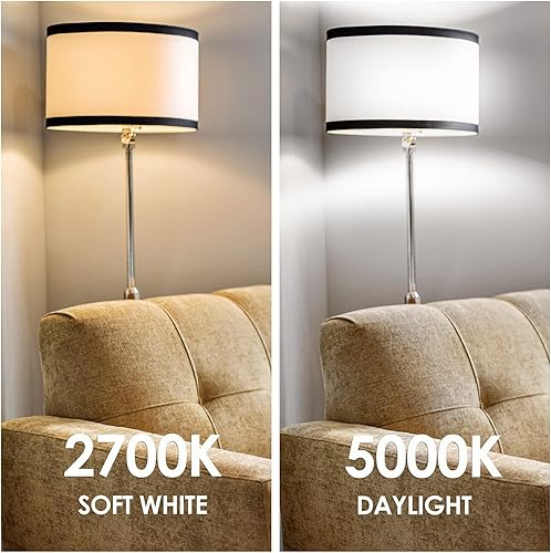 Miniatura 7 de ENERGETIC SMARTER LIGHTING Bombilla LED A21 equivalente a 150 W, bombilla súper brillante, blanco suave de 2700 K, no regulable, 2300 lm, bombillas