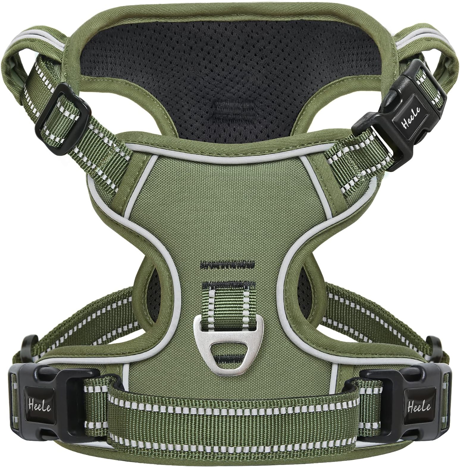 TosGad Leather No pull Dog Harness Soft Step in Easy Walk Dog Puppy