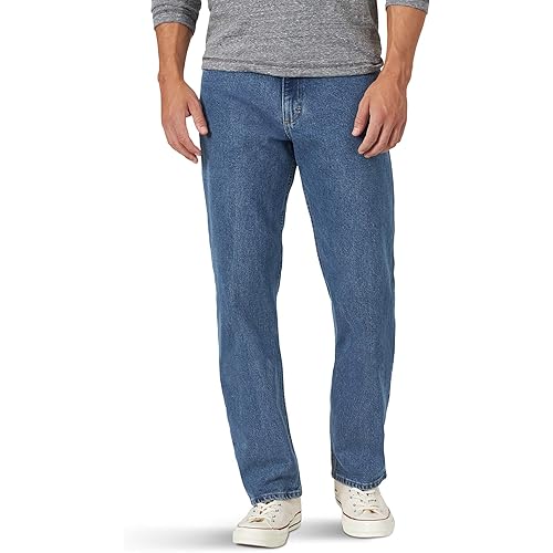 Wrangler Authentics Men's Classic 5-Pocket Relaxed Fit Flex Jean