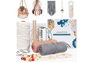 Uhapeer Macrame Kit for Beginners: Unleash Your Inner Knot Artist
