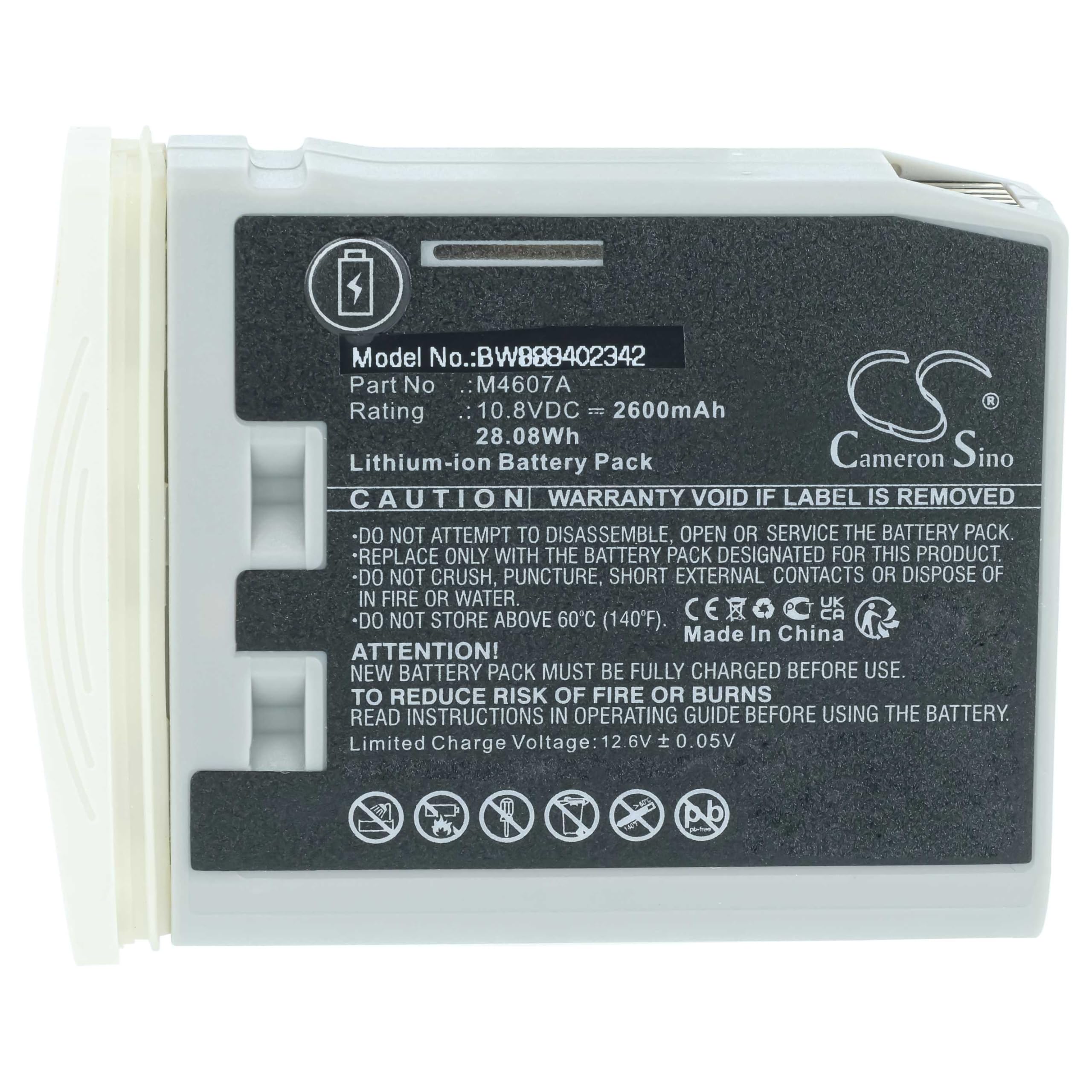 vhbw batteria sostituisce Philips per strumentazione medica (2600mAh, 10,8V, Li-Ion)