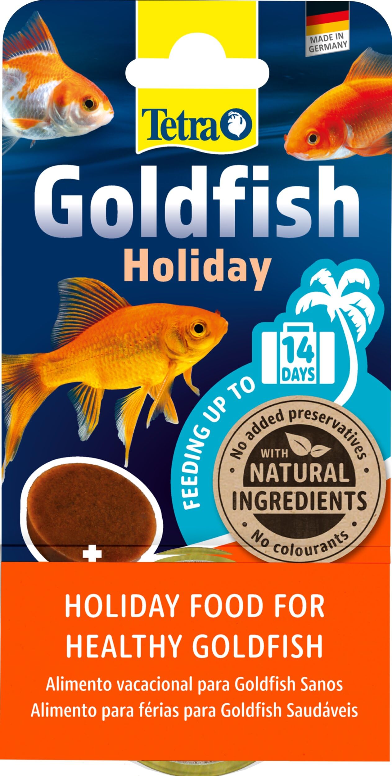 Tetra Goldfish Holiday 2 x 12 g