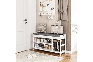 Bamboo Shoe Bench: The Perfect Entryway Storage Solution