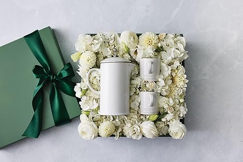 Miniatura 9 de Le Creuset Prensa francesa de cerámica, 34 onzas, Cerise