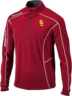Columbia Univ of Southern California Golf Men's Lightweight Casual Golf Shotgun Pullover
