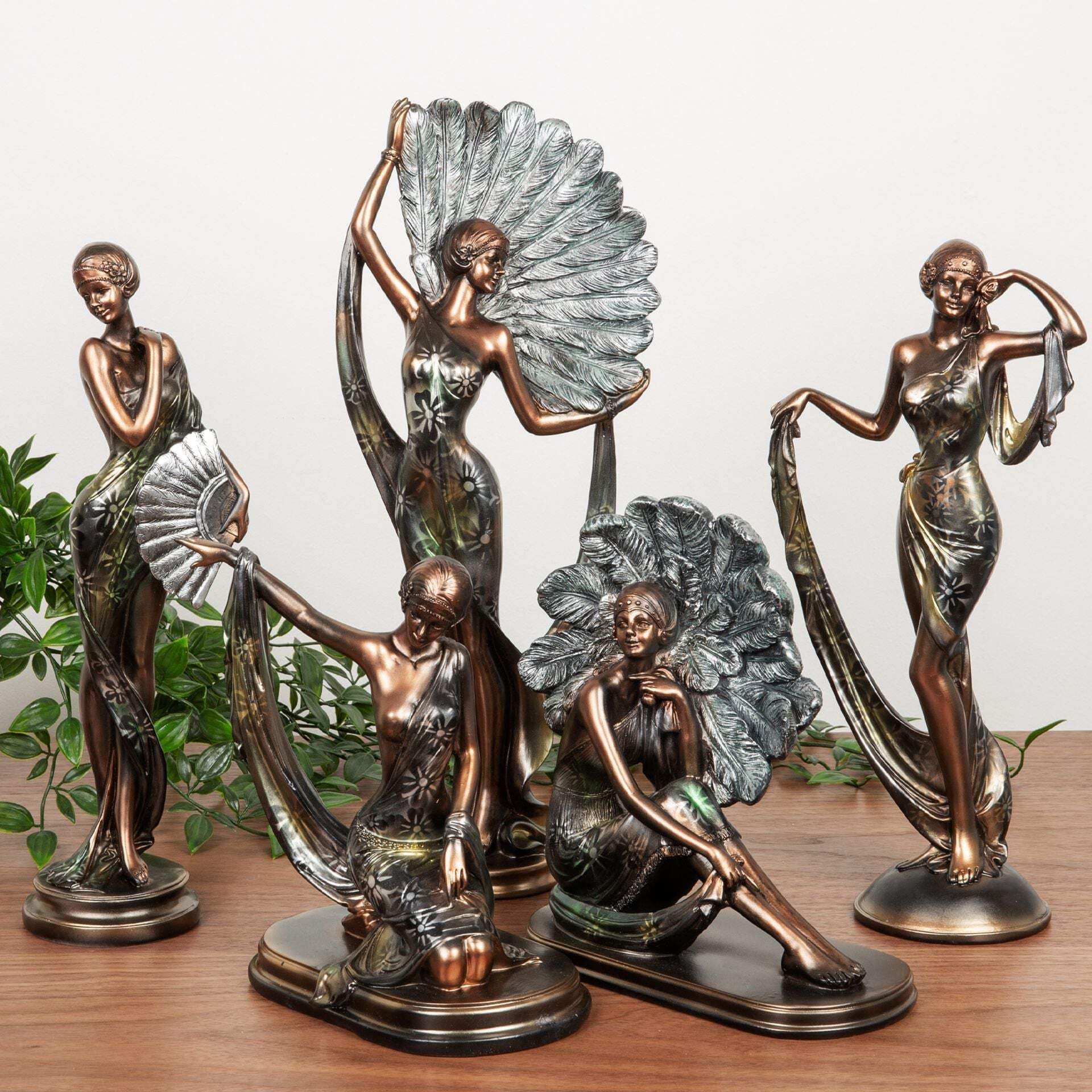 Rue de la Paix bronze sculpture by Erte (Romain de Tirtoff), produced in 1987. Number 263/500. Available for $3500