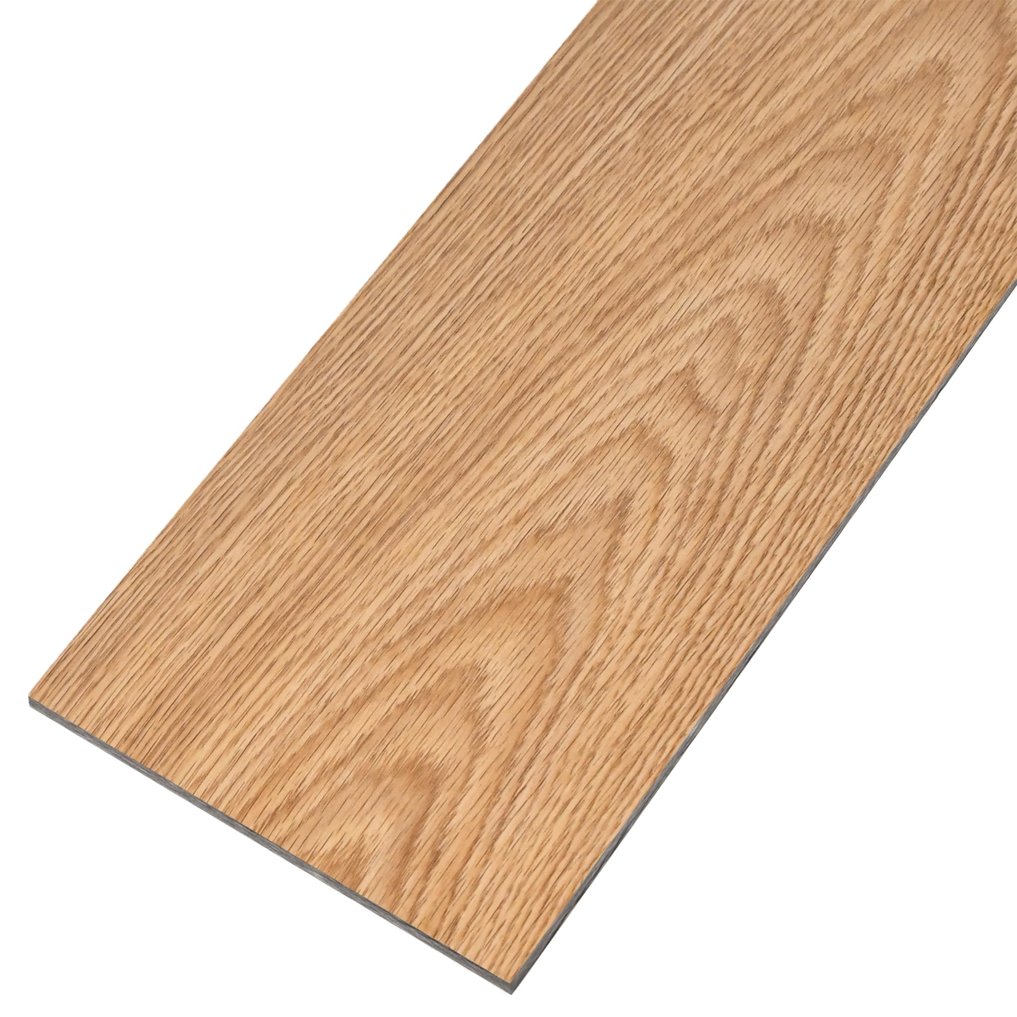 Froadp Zelfklevende pvc-vloerbedekking, 2,51 m², 91,44 x 15,24 cm, vinylvloer, behang, houtlook, plakfolie, op maat te snijden, vloertegels, 18 stuks, set voor voordeur, keuken, balkon (eiken nacht