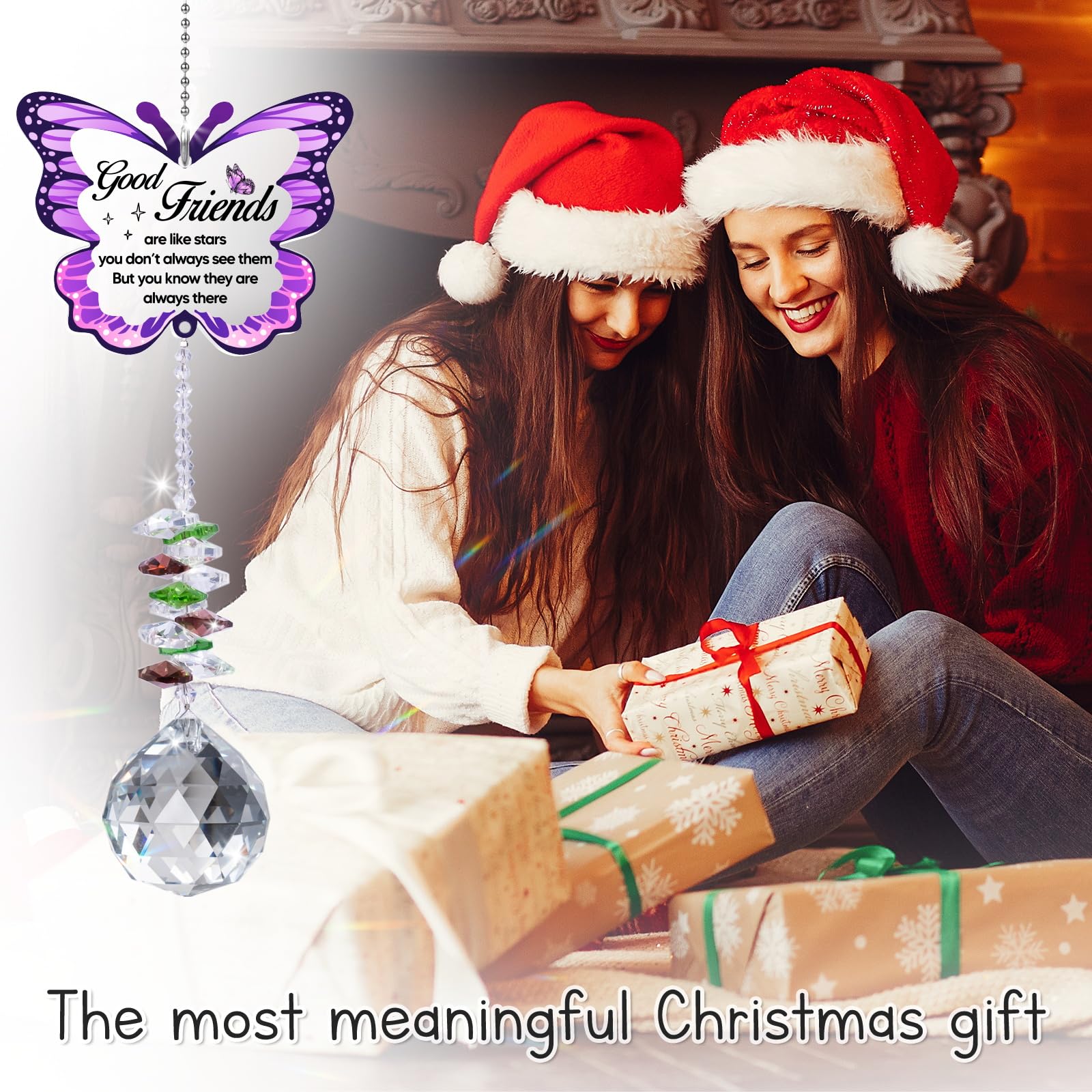 Cadeau Pour Amies Pour Femmes Et Filles, Attrape-soleil Papillon En