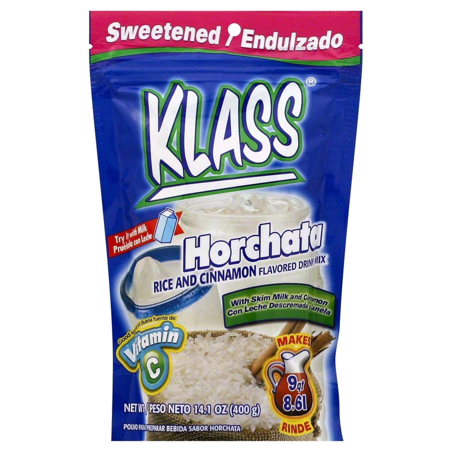 Klass Drink Mix, Listo Limonada, 15.9-Ounce (Pack of 6)