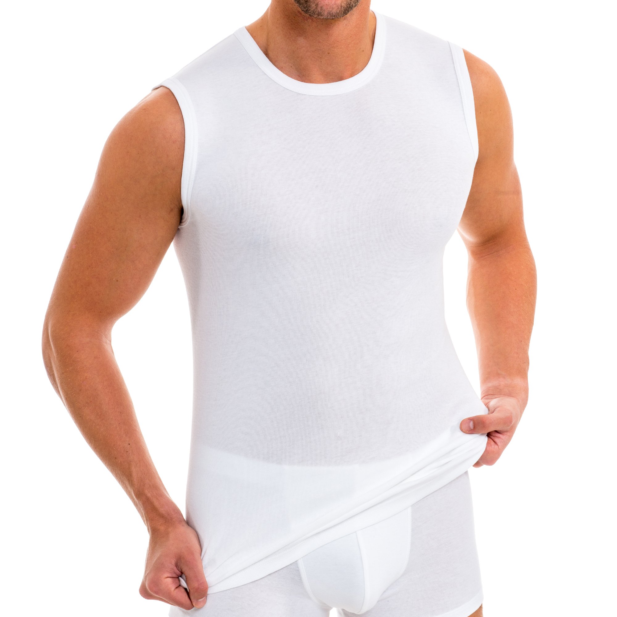 HERMKO 63040 2er Pack Herren Funktionsunterhemd für Sport und Alltag