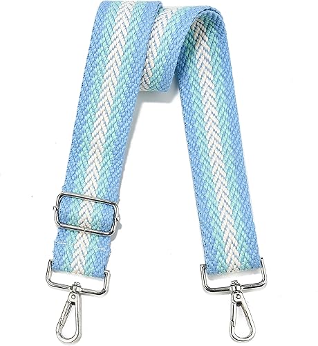 Miniatura 172 de Correa ancha para bolso, correa ajustable para bolsa cruzada, correas de hombro plateadas