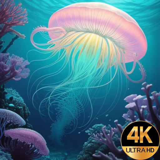 jellyfish screensaver