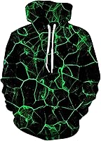 Vista 1 de uideazone Sudadera con capucha con estampado 3D para hombre y mujer, con bolsillo tipo canguro