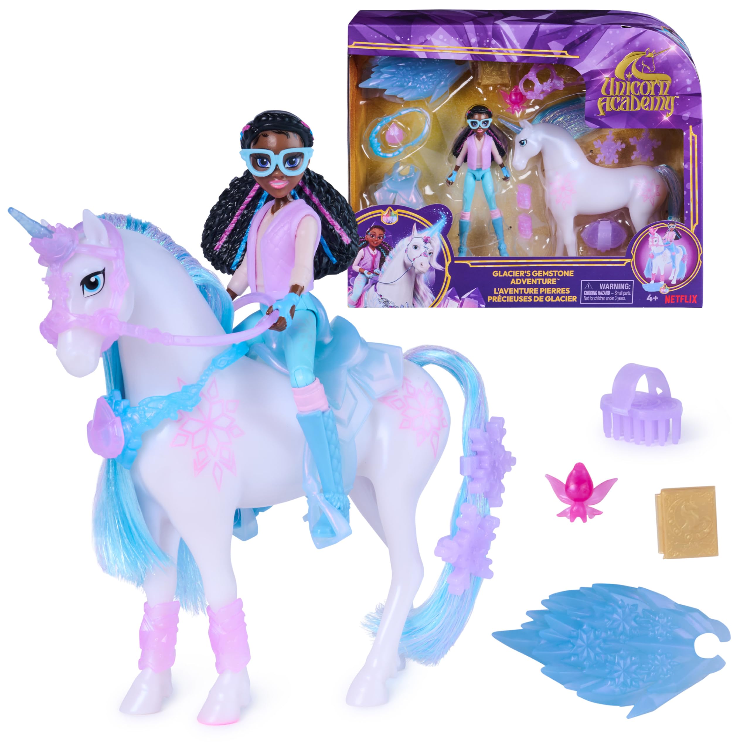 Spin Master U. A. - Glacier's Gemstone Adventure Puppen-Set