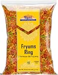 Rani Far Far / Fryums (Wheat & Tapioca Pellet) Ring Shape 7oz (200g) ~ Vegan, Kosher, Uncooked, Used to Make Papad, Bhungra / Chip Snack