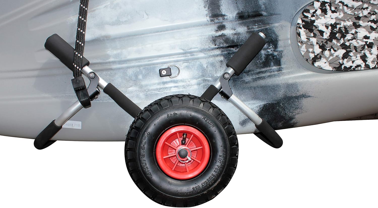 BKC Brooklyn Kayak Company UH-KC273 Deluxe SUP's and Surfboards Cart - Deluxe Rolling Cart for SUPs, Surfboards - Easy SUP's and Surfboards Transport System