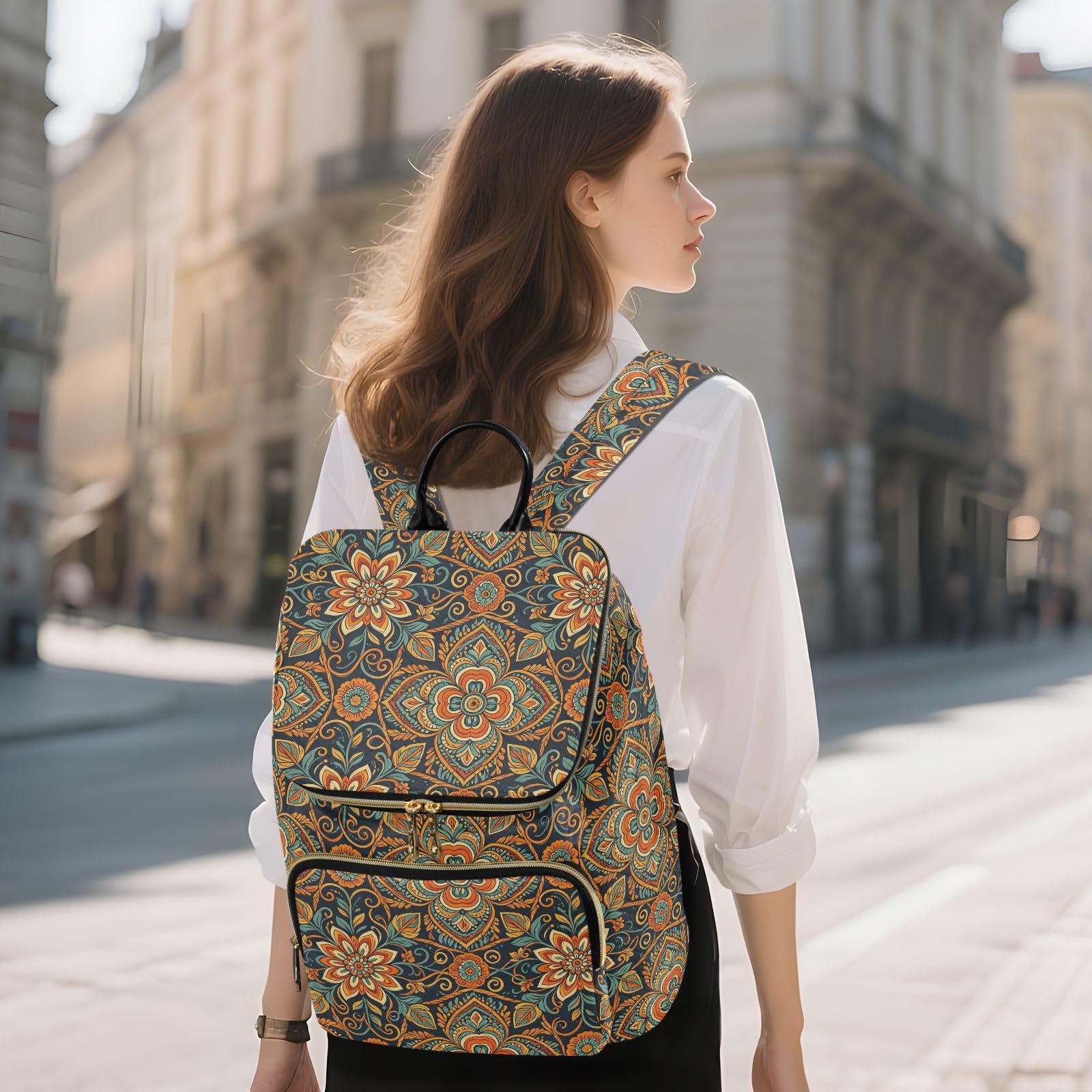 Zaino da donna 15L moda multifunzionale portatile zaino borsa