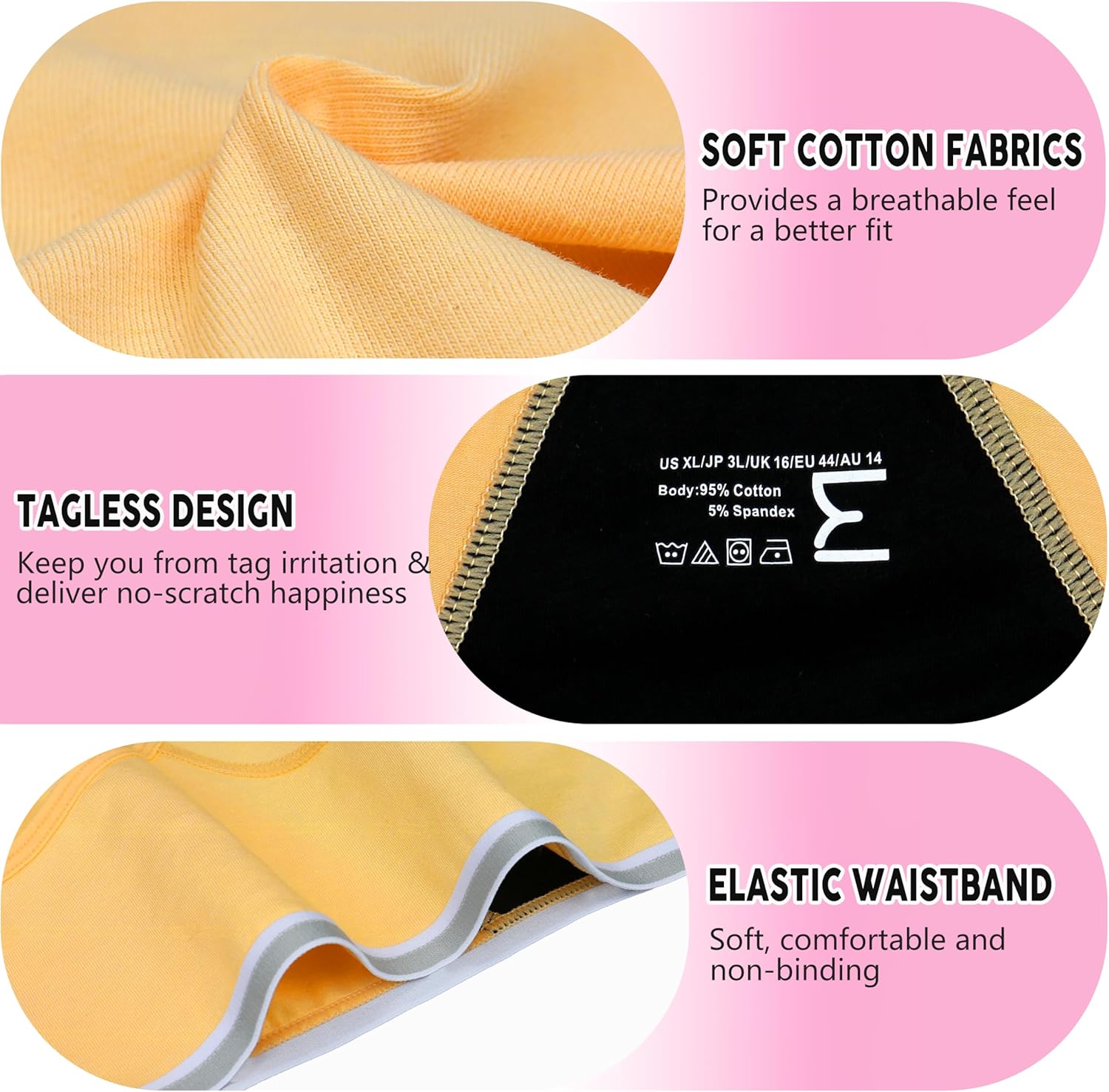 Teen Girls Period Panties For Heavy Flow High Absorbency First Period Starter Underwear Menstrual Leakproof Briefs - Image 5