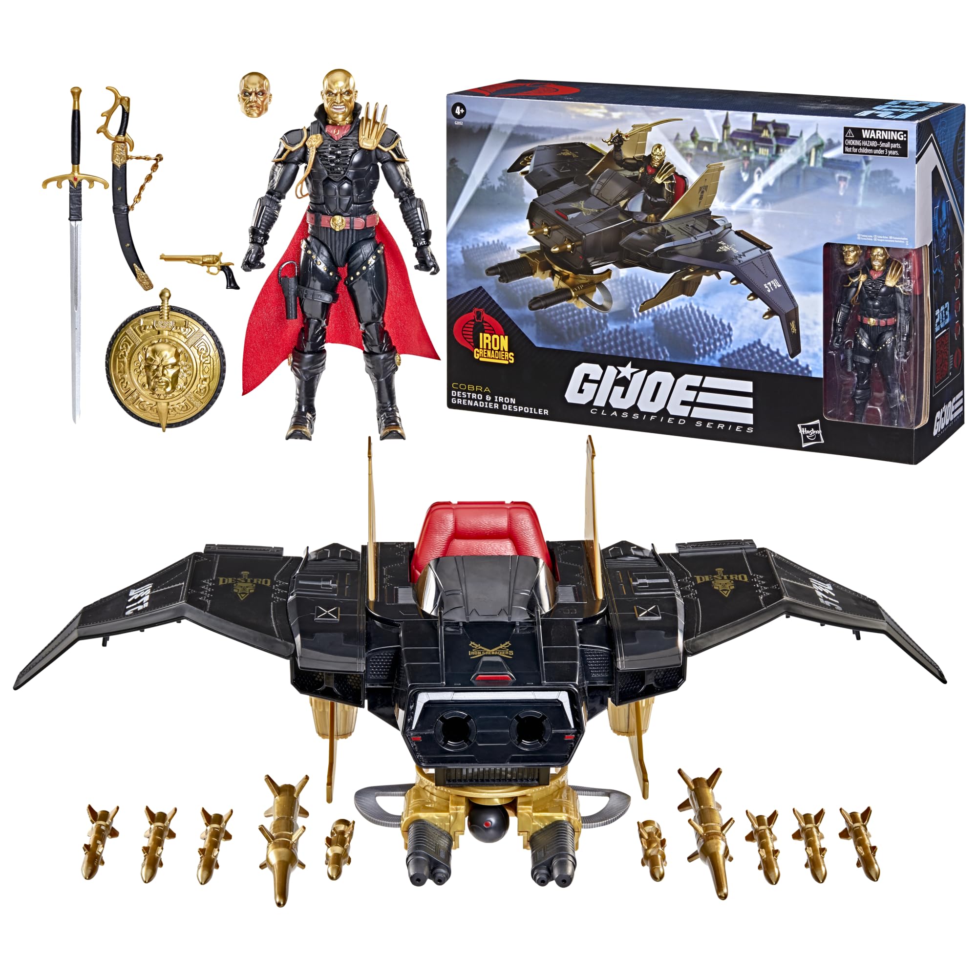Amazon.com: G.I. Joe Classified Series #203, Destro & Iron